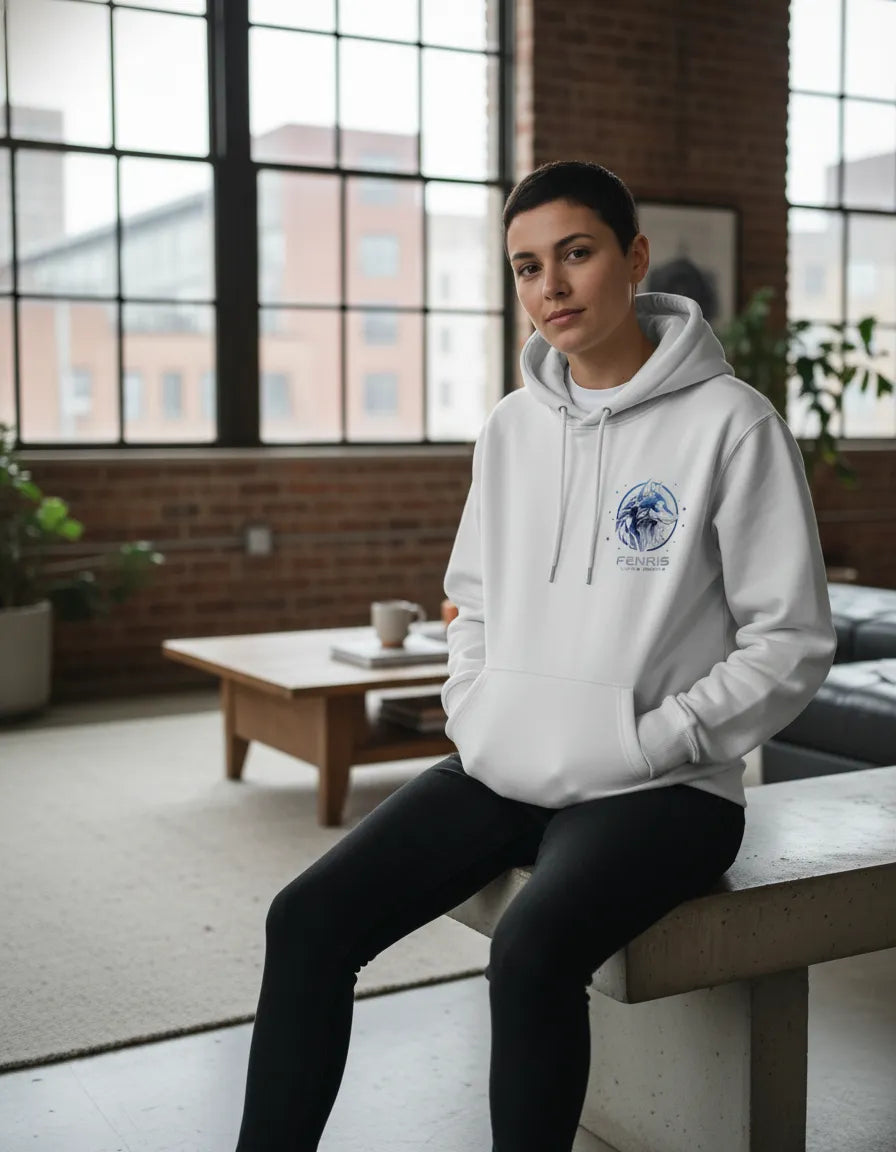 OverSized Hoodie Wolf Arc! UrbanVault Non-Sweat Cloth