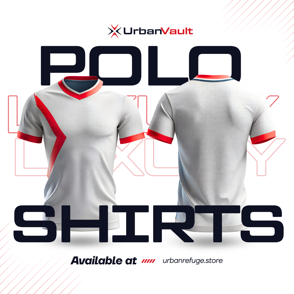 Polo-Shirts Plain | Premium Quality | 100% Cotton | Premium Look | UrbanVault