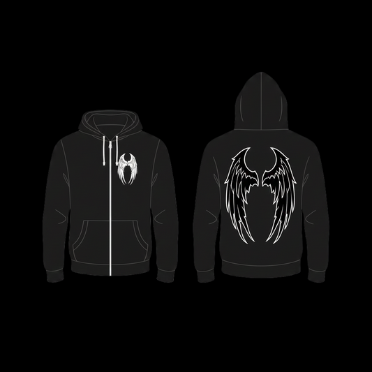 The ZipperWing (Zipper Hoodie) Ultra Soft Fabric  | UrbanVault